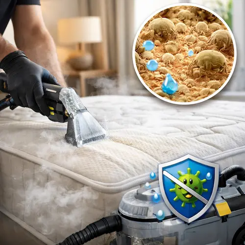 Mersin yatak yıkama hizmeti ile profesyonel yatak temizleme işlemi